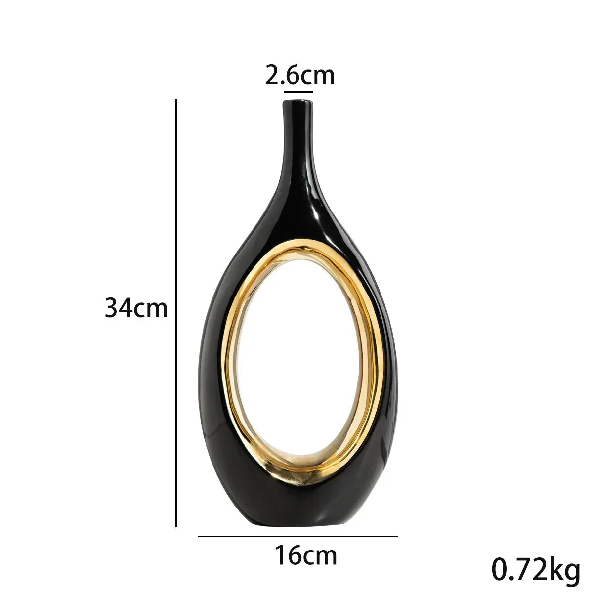 Vasos long luxo - em cerâmica e porcelana