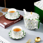 Conjunto Floris para chá - em porcelana