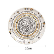 Pratos decorativos Da Vinci - cerâmica e porcelana