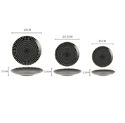 Pratos Europeu West - Individual ou Jogo 6pcs